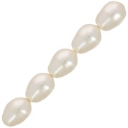 Pearl pearls PureCrystal 5821 11x8 mm Creamrose Pearl x5|raw }}