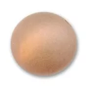 12mm Polaris round bead - Light Brown x1