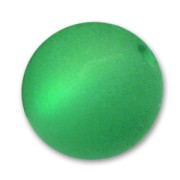 10mm Polaris round bead - Fern Green x1