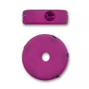 Polaris rhinestones Rondelle 10mm Fuchsia x1