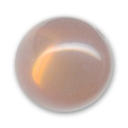 Polaris round bead glossy finish 20 mm Light Brown x1|raw }}