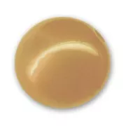Polaris round bead glossy finish 12 mm Light Caramel x1