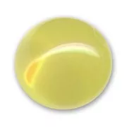 Polaris round bead glossy finish 10 mm Light Topaz x1