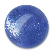 Polaris round bead spangles 18mm Sapphire x1