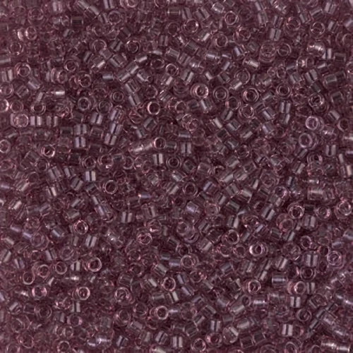 Miyuki Delica 11/0 DB0711 - Transparent Smoky Amethyst x8g