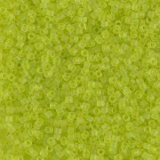 Miyuki Delica 11/0 DB0766 - Transparent Chartreuse Mat x8g|raw }}