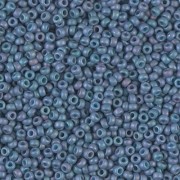 Miyuki Seed beads 11/0 2030 - Mat Metallic Steel Blue Luster x8g