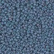 Miyuki Seed beads 11/0 2030 - Mat Metallic Steel Blue Luster x8g