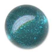 Polaris round bead spangles 18mm Indicolite x1