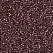 Miyuki Seed Beads 15/0 13F - Silverlined Mat Dark Smoky Amethyst x8g|raw }}