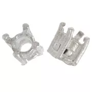 Sterling silver round setting 3mm x1