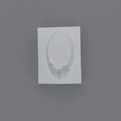 51x30mm Silicone mold for oval resin pendants x1