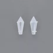 41x16mm Silicone mold for resin - Facetted drop pendants x1