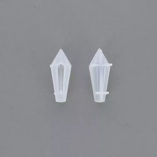41x16mm Silicone mold for resin - Facetted drop pendants x1