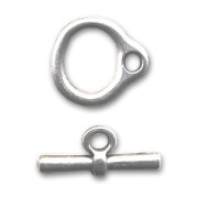 Toggle clasp 19mm Antique Silver Plating x1|raw }}
