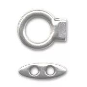 Toggle clasp 27mm Antique Silver Plating x1