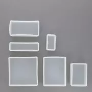 Silicone resin molds - Cubes - Paperweights - Set 4 x1