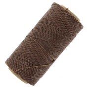 Linhasita waxed thread spool for micro macramé 1 mm - Light brown (790) x168m|raw }}