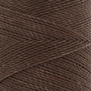 Linhasita waxed thread spool for micro macramé 1 mm - Light brown (790) x168m