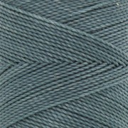 Linhasita waxed thread spool for micro macramé 1 mm - Grey blue (549) x168m