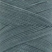 Linhasita waxed thread spool for micro macramé 1 mm - Grey blue (549) x168m