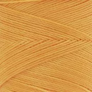 Linhasita waxed thread spool for micro macramé 0.75 mm - Saffron (274) x228m