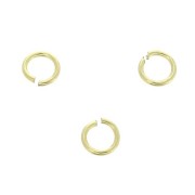 2.5x0.4mm Gold Filled open jump rings X50