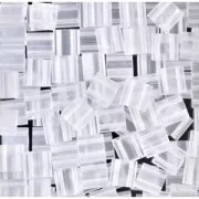 Miyuki Tila Beads 5x5x1.9 mm TL-0131F - Mat Crystal x10g