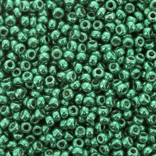 Miyuki Seed beads Duracoat 11/0 5105 - Galvanized Dark Mint Green x8g
