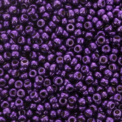 Miyuki Seed beads Duracoat 11/0 5108 - Galvanized Purple Orchid x8g