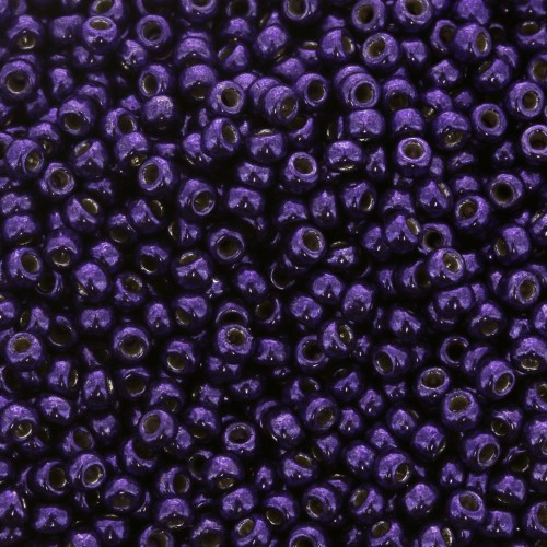 Miyuki Seed beads Duracoat 11/0 5110 - Galvanized Lilac Night x8g