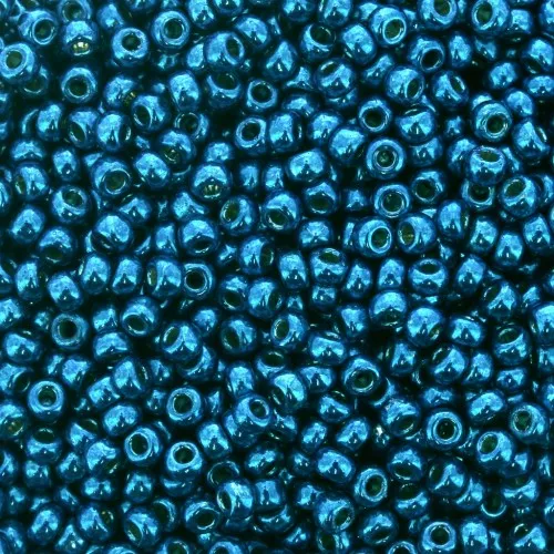 Miyuki Seed beads Duracoat 11/0 5114 - Galvanized Dark Capri Blue x8g