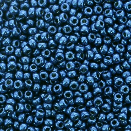 Miyuki Seed beads Duracoat 11/0 5116 - Galvanized Deep Aqua Blue x8g