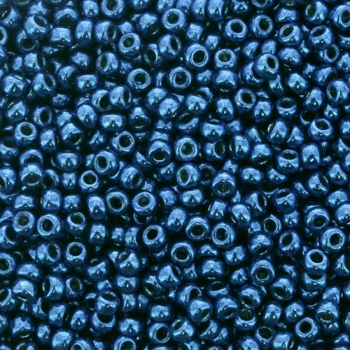 Miyuki Seed beads Duracoat 11/0 5116 - Galvanized Deep Aqua Blue x8g