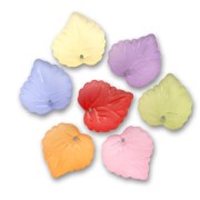 Set of leaves 15mm multicoloured x20|raw }}