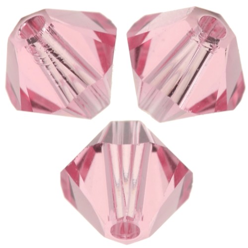 PureCrystal 5328 Crystal Bicones 5mm Light Rose x20