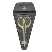 9cm Premax Embroidery worked scissors - Golden x1