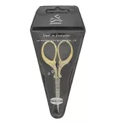 9cm Premax Embroidery worked scissors - Golden x1