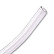 Plastic hollow cord 6.5mm Transparent x 50cm|raw }}