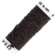 Au ver à soie Metallic braided embroidery thread 16 - Copper Brown (022) x10m|raw }}