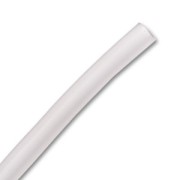 Plastic hollow cord 5mm Translucent x 50cm