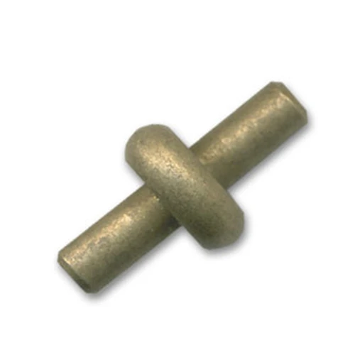 Terminal for 6.5mm plastic hollow cord Bronze tone x1