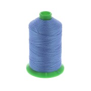 Vega polyester yarn size 30 - Blue n°608 x450m|raw }}