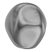 8mm PureCrystal 5841 irregular Baroque Pearl - Dark Grey Pearl x1|raw }}