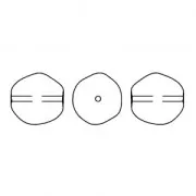 8mm PureCrystal 5841 irregular Baroque Pearl - Light Grey Pearl x1