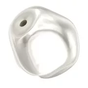 8mm PureCrystal 5841 irregular Baroque Pearl - White Pearl x1