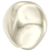12mm PureCrystal 5841 irregular Baroque Pearl - Cream Pearl x1