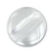 Round bead transparent 12mm Crystal x5
