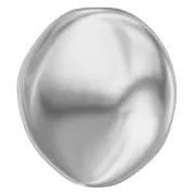 14mm PureCrystal 5842 irregular Baroque Pearl - Light Grey Pearl x1