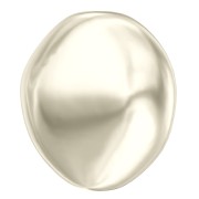 10mm PureCrystal 5842 irregular Baroque Pearl - Cream Pearl x1